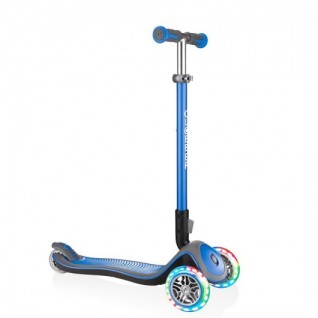 GLOBBER Scooter Elite Deluxe Işıklı Lacivert