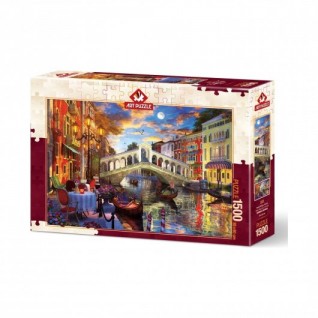 ART PUZZLE Rialto Köprüsü Venedik