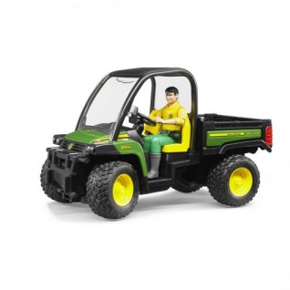 BRUDER John Deere Gator 855D & Bworld Adam
