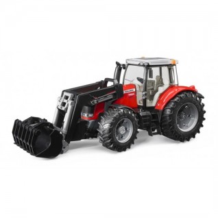 BRUDER Massey Ferguson 7624 Kepçeli Traktör