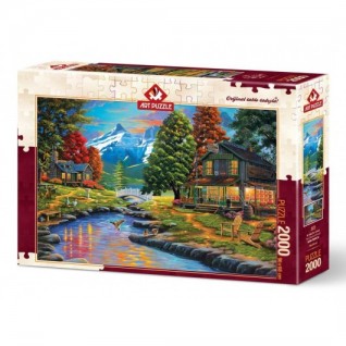 ART PUZZLE İki Yaka Bir Orman