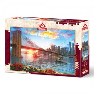 ART PUZZLE New York'ta Günbatımı