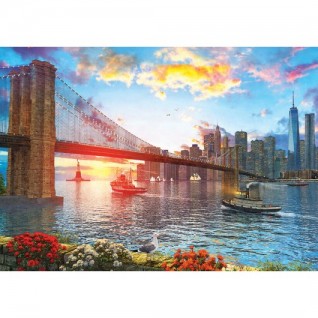 ART PUZZLE New York'ta Günbatımı