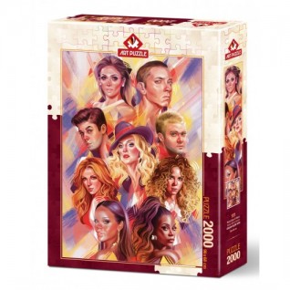 ART PUZZLE Dünya Müzik Starları