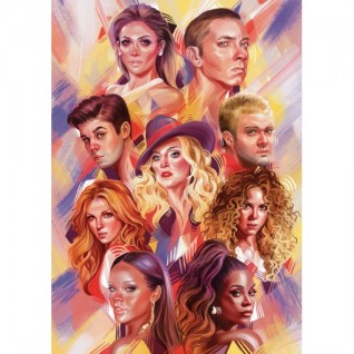 ART PUZZLE Dünya Müzik Starları