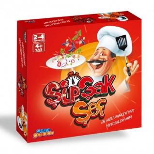 SAMATLI Şip Şak Şef Eğitici Eğlenceli Kutu Oyunu