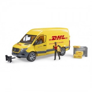 BRUDER Mercedes Benz Sprinter Dhl Kamyonu + Sürücüsü