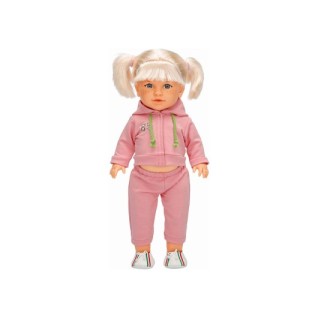 SUNMAN Tina Sporty Bebek 45 Cm - Açık Pembe Eşofmanlı