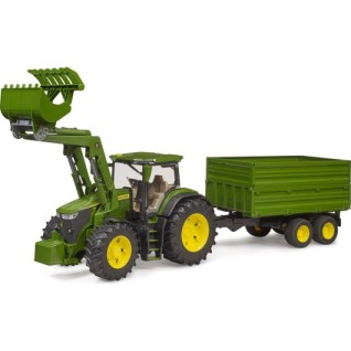 BRUDER John Deere 7r 350 Kepçeli Traktör ve Römork