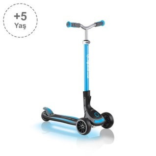 GLOBBER Ultimum Işıklı Scooter - Mavi