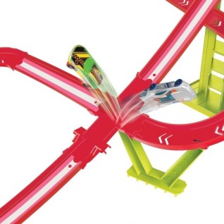 MATTEL Hot Wheels Neon Yarışlar Çoklu Yarış Heyecanı Pist Seti