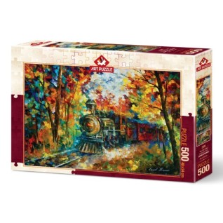 ART PUZZLE Sonbahar Treni 500 Parça Puzzle