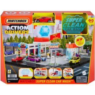 MATTEL Matchbox Aksiyon Sürücüleri Süper Oto Yıkama Oyun Seti