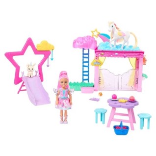 MATTEL Barbie A Touch Of Magic Chelsea ve Pegasus Oyun Seti
