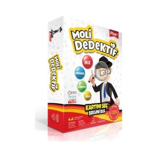 MOLİ TOYS Dedektif Plus 2 Oyun 1 Arada Eğitici, Zeka ve Strateji Oyunu