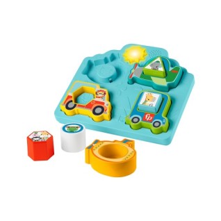 MATTEL Fisher Price Şekiller ve Sesler Puzzle