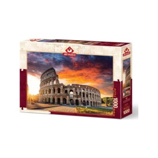 ART PUZZLE Colosseum'da Gün Batımı