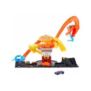 MATTEL Hot Wheels Pizza Slam Kobra Saldırısı Oyun Seti