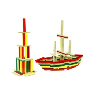 ONYIL Playwood Eğitici Sihirli Bloklar 100 Parça