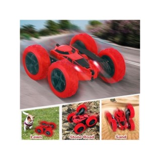 SEHER Uzaktan Kumandalı Takla Atan Araba 360 Derece Döner Full Fonksiyonlu Araba Kırmızı