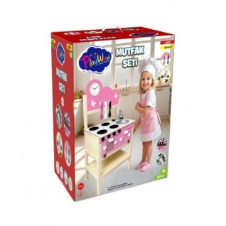 ONYIL Kutuda Ahşap Mutfak Seti