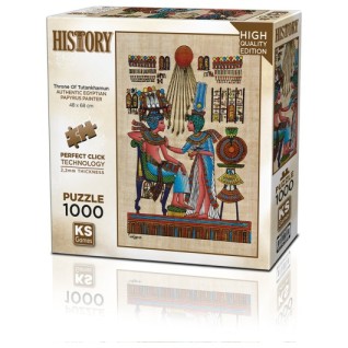 KS 1000 Papirus Throne of tutankhamun