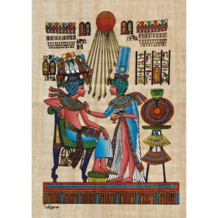 KS 1000 Papirus Throne of tutankhamun
