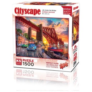 KS 1500 Forth Bridge At Sunset