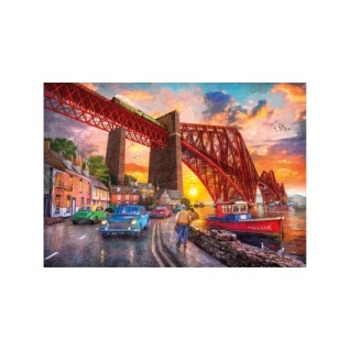 KS 1500 Forth Bridge At Sunset