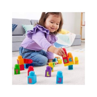 MATTEL Mega Bloks Alfabeli Blok Çantası