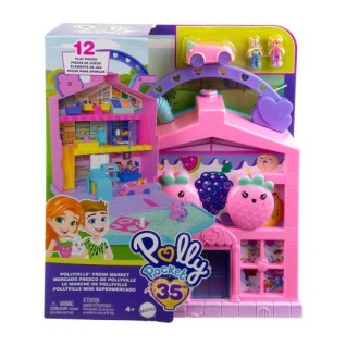 MATTEL Polly Pocket Eğlenceli Market Oyun Seti