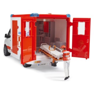 BRUDER Mercedes Benz Sprinter Sirenli Ambulans ve Ekibi