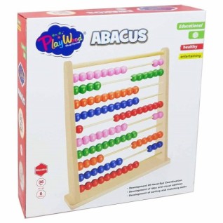 PLAYWOOD Kutulu Ahşap Büyük Abaküs