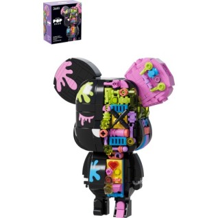 SEHER Jaki Maker Pop Mıknatıs Ayı Siyah 546 Parça