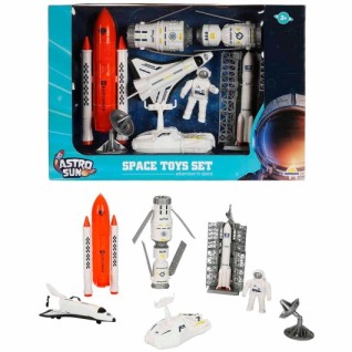 SUNMAN Astro Sun Uzay İstasyonu Oyun Seti - Uzay Mekiği Seti