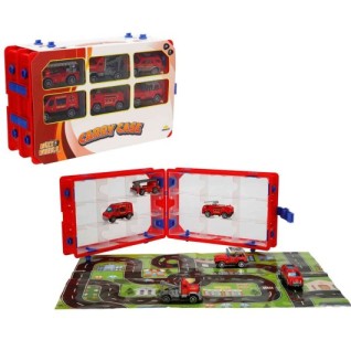 SUNMAN Maxx Wheels Taşıma Çantalı Şehir Araçları Oyun Seti