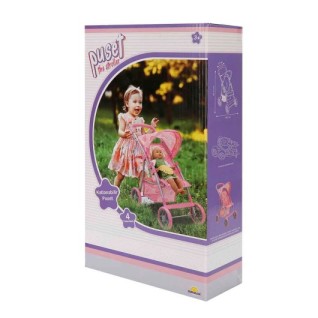 SUNMAN Tenteli Metal Puset 4 Tekerlekli