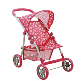 SUNMAN Puantiyeli 4 Tekerlekli Puset