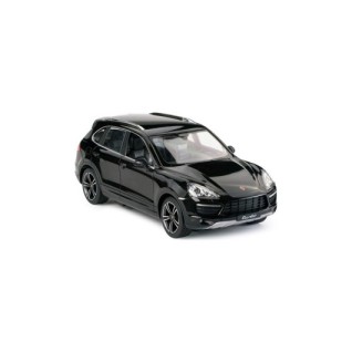 RASTAR 1/14 Uzaktan Kumandalı Porsche Cayenne Turbo Işıklı Araba - Siyah