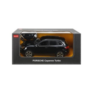 RASTAR 1/14 Uzaktan Kumandalı Porsche Cayenne Turbo Işıklı Araba - Siyah