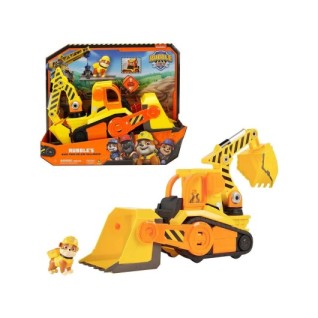 SPİN MASTER Paw Patrol Sesli ve Işıklı Rubble Crew Deluxe Buldozer 40 cm