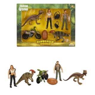 SUNMAN Crazoo Dinozor Figürlü Oyun Seti