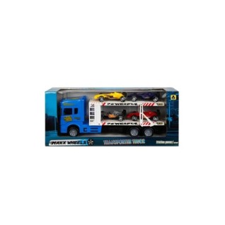 SUNMAN 1:32 Maxx Wheels 2 Katlı Transporter 4 Araçlı Tır 32 Cm