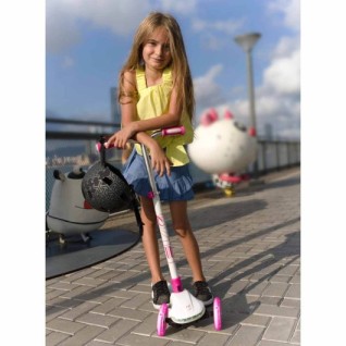 SUNMAN Evo 3 Tekerlekli Katlanabilir Colour Burst Işıklı Scooter