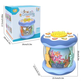 SEHER Etkileşimli Okyanus Müzikal Projektör Mavi