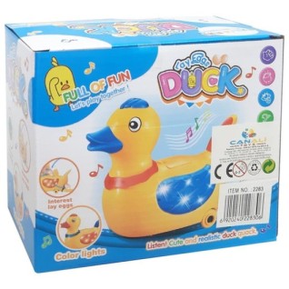 CAN ALİ TOYS Pilli Işıklı Sesli Yumurtlayan Ördek