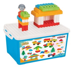 PİLSAN Midi Bloklar 162 Parça - Yapı Blokları