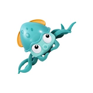 SEHER Pilli Sesli Işıklı Sensörlü Ahtapot Mavi