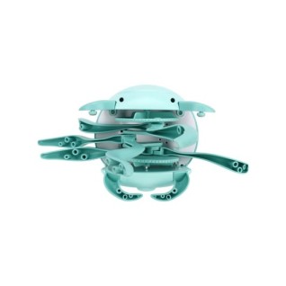 SEHER Pilli Sesli Işıklı Sensörlü Ahtapot Mavi