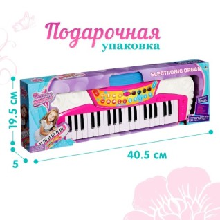 CANDA OYUNCAK Elektonik Pembe Işıklı Piano